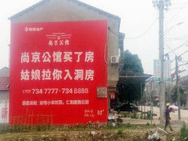 舞钢墙体广告在乡镇、农村市场的媒体优势