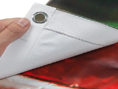 舞钢喷绘和刀刮布的工艺区别。