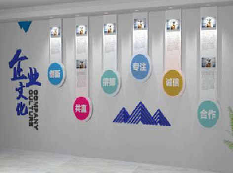 舞钢企业文化墙需要传递什么办公文化？