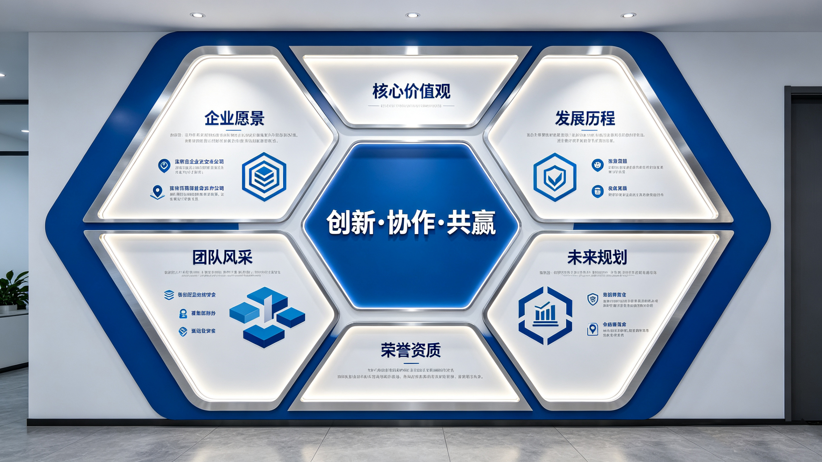 舞钢企业文化墙六边形避坑指南（新手常犯5个错误）